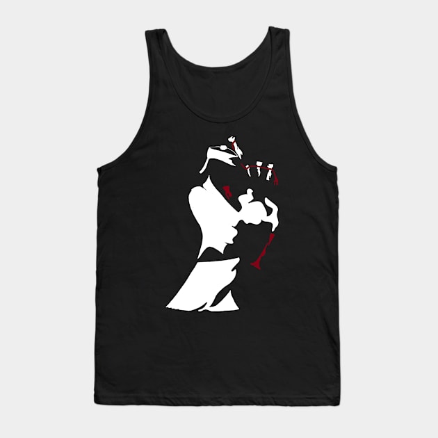 Bagpiper Original Tank Top by Lonely_Busker89